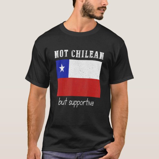 Niet Chili, maar ondersteunend Chili T-shirt (Voorkant)