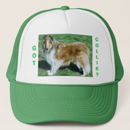 NIET, COLLIE? TRUCKER PET (Voorkant)