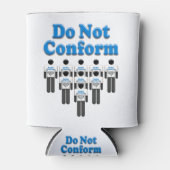 Niet conforme blikjeskoeler (Voorkant)