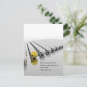 Niet conforme briefkaart (Staand voorkant)