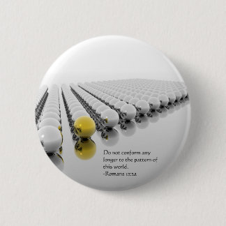 Niet conforme ronde button 5,7 cm