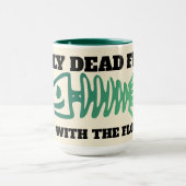 Niet-Conformist - die niet met de stroom Mok gaat (Midden)