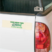 Niet-Conformist - niet met de stroom Bumpersticker (Op Truck)