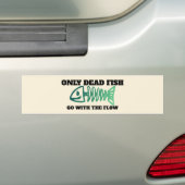 Niet-conformistisch - niet met de stroommeter bumpersticker (Op auto)