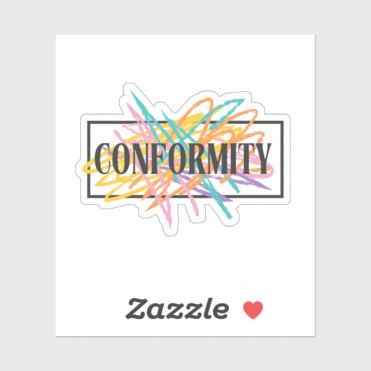 Niet-Conformiteit Sticker (Vel)