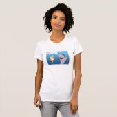 Niet consumeren - dames babydolt-shirt t-shirt (Voorkant volledig)