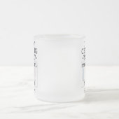 Niet controleren op fysieke therapist-tas matglas koffiemok (Center)