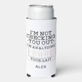 Niet controleren op fysieke therapist-tas seltzer blikjeskoeler (Seltzer Voorkant)