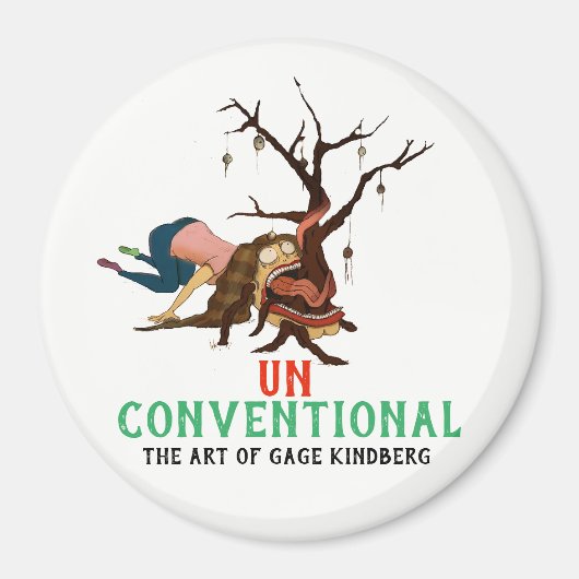 "Niet-conventionele" kerstmagneten Magneet (Voorkant)