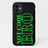 NIET COOL BRO Case-Mate iPhone CASE (Achterkant)