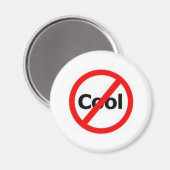 niet cool magneet (Voorkant / Achterkant)