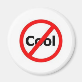 niet cool magneet