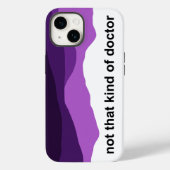 niet dat soort dokter Case-Mate iPhone case (Achterkant)