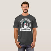 Niet de arbeidstherapie is niet voor de zwakkeren t-shirt (Voorkant volledig)