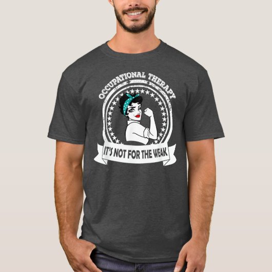 Niet de arbeidstherapie is niet voor de zwakkeren t-shirt (Voorkant)