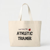 Niet de Athletic Trainer Bag aantrekken Grote Tote Bag (Voorkant)