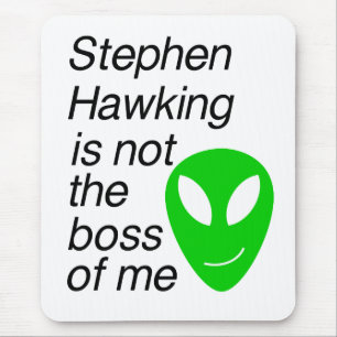 Niet de baas van mij muismat