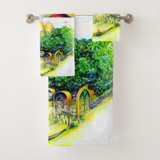 Niet de eerste van de laatste keer bad handdoek (Insitu)