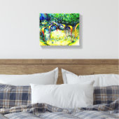 Niet de eerste van de laatste keer canvas afdruk (Insitu (Slaapkamer))