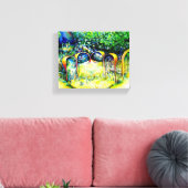 Niet de eerste van de laatste keer canvas afdruk (Insitu (Woonkamer))