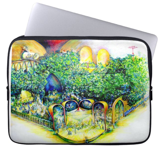 Niet de eerste van de laatste keer laptop sleeve (Voorkant)