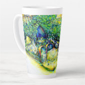 Niet de eerste van de laatste keer latte mok (Linkerhoek)