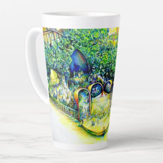 Niet de eerste van de laatste keer latte mok (Linkerhoek)