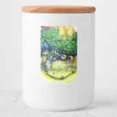 Niet de eerste van de laatste keer voedselcontainer etiket (Voorkant)