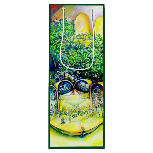 Niet de eerste van de laatste keer wijn cadeautas (Voorkant)