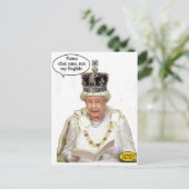 Niet de Engelsen van de koningin Briefkaart (Staand voorkant)