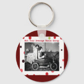 niet de gemiddelde bunco groep sleutelhanger (Voorkant)