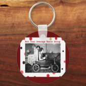 niet de gemiddelde bunco groep sleutelhanger (Voorkant)