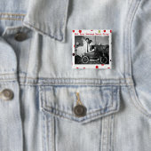 niet de gemiddelde bunco groep vierkante button 5,1 cm (In situ)