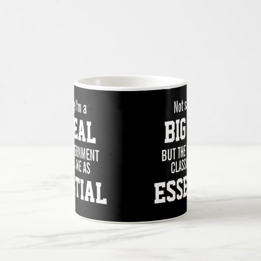 Niet de Grote Regering van de Overeenkomst classif Koffiemok (Center)