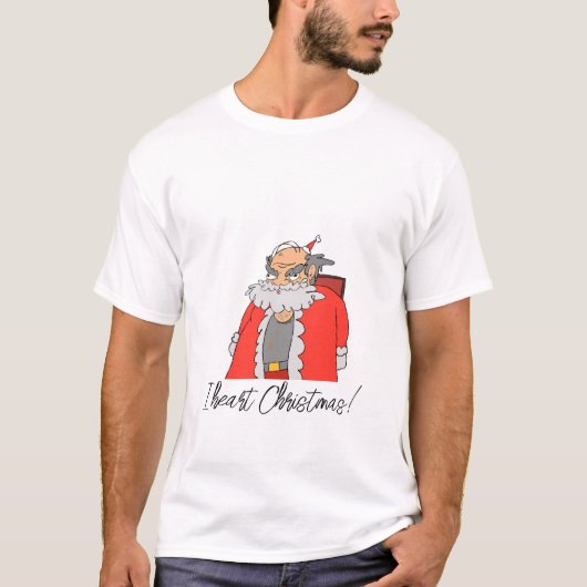 niet de kerstman t-shirt (Voorkant)
