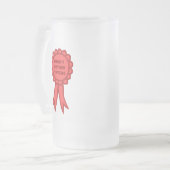 Niet de moeite genomen om domme rode lintje te pro matglas bierpul (Voorkant links)
