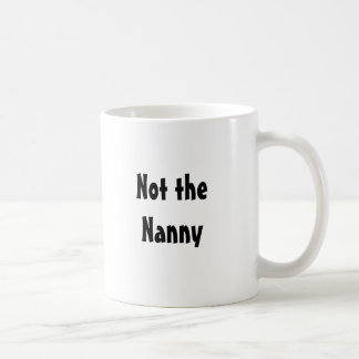 Niet de nanny koffiemok