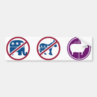 Niet de olifant of de Donkey, maar de Lamb Bumpersticker