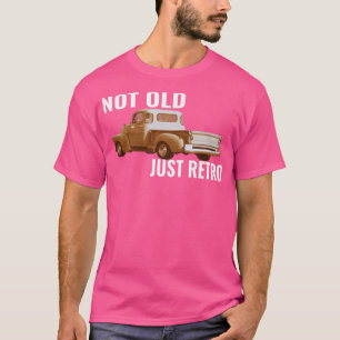 Niet de oude Net Retro Oude Ophaalwagen T-shirt