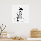 Niet de sleutel om te verliezen poster (Keuken)