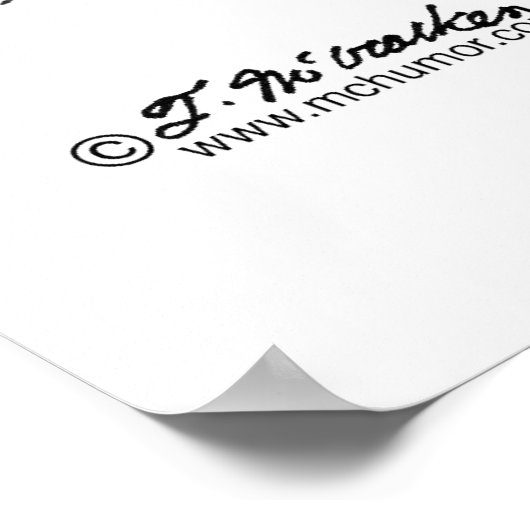 Niet de sleutel om te verliezen poster (Hoek)