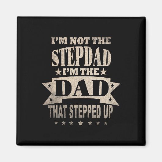 Niet de stapvader in de vader die vader opvoerde magneet (Voorkant)