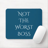Niet de Worst Boss Funny Kantoor Gift Muismat (Met muis)