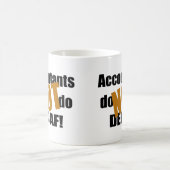 Niet decaf - accountant koffiemok (Center)