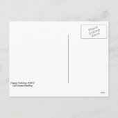 Niet-denominationaal Prettige feestdagen Briefkaar (Achterkant)