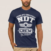Niet-destructief testpersoneel (NDT) T-shirt (Voorkant)