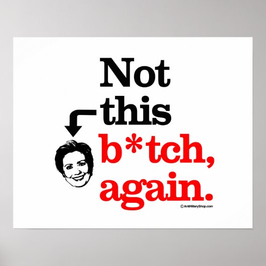 Niet deze B-tch opnieuw -png.png Poster (Voorkant)