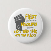 Niet deze ronde Button (Voorkant)