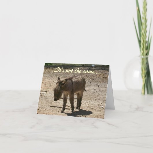 Niet dezelfde Kaart (Voorkant)