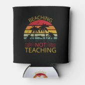 Niet-doceren-leraar-bek-grappigheid Blikjeskoeler (Voorkant)